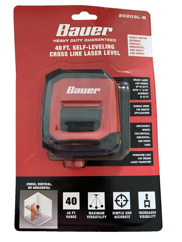 Bauer self leveling - 40, self-leveling