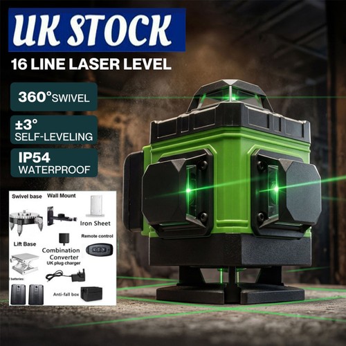 Line laser level green - 16-line,