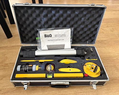 Laser level tool kit - b&q, set