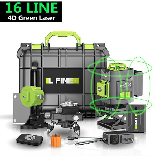 Lines green laser - green,