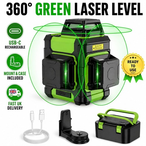 Huepar green laser level - huepar,