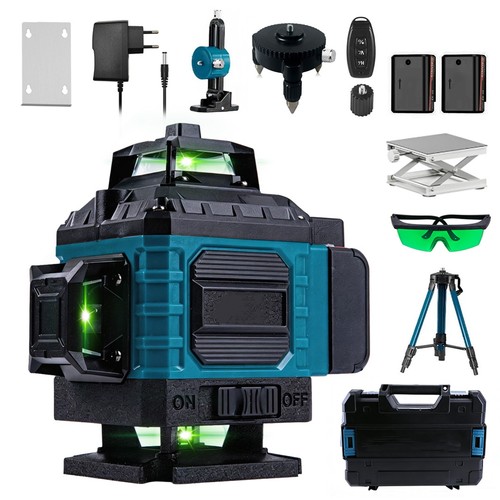 Green line laser level - 4d,