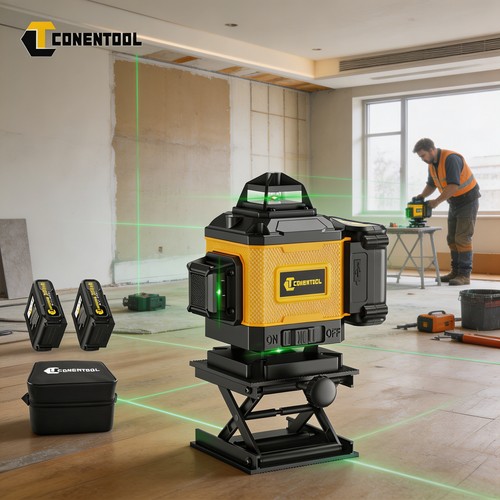 Lines green laser level - 4d,