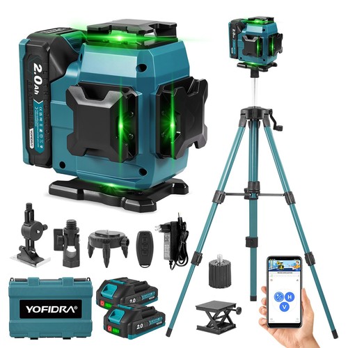 Laser level with tripod - laser, 360°