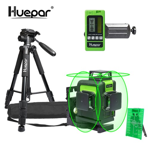 Huepar laser level cross - 3d,