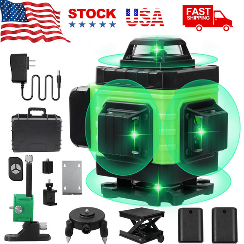 Lines green laser level - lines, 4d