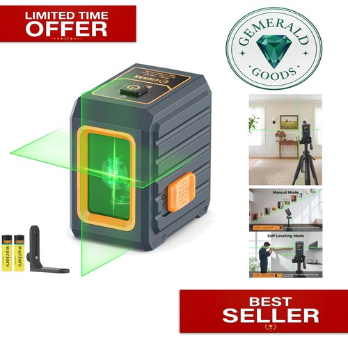 Versatile green laser level - laser,